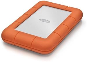 LaCie Rugged 5TB USB 3.1, strieborný