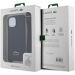 Lacoste Iconic Petit Pique Crossbody Woven Logo kryt pre iPhone 15, čierny