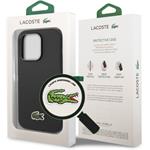 Lacoste Iconic Petit Pique Logo kryt pre iPhone 14 Plus, zelený
