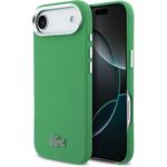 Lacoste Iconic Petit Pique Metal Logo MagSafe kryt pre iPhone Air, zelený