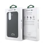 Lacoste Iconic Petit Pique Woven Logo MagSafe kryt pre Samsung Galaxy A37, čierny