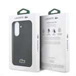 Lacoste Iconic Petit Pique Woven Logo MagSafe kryt pre Samsung Galaxy A57, čierny