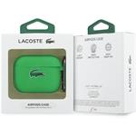 Lacoste Liquid Silicone Croc Logo puzdro pre AirPods Pro 3, zelené