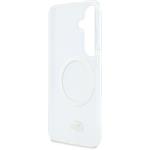 Lacoste PC/TPU Frosted Finish Gold Logo Magnetic kryt pre Samsung Galaxy S26, biely