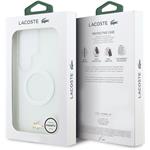 Lacoste PC/TPU Frosted Finish Gold Logo Magnetic kryt pre Samsung Galaxy S26 Ultra, biely