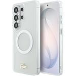 Lacoste PC/TPU Frosted Finish Gold Logo Magnetic kryt pre Samsung Galaxy S26 Ultra, biely