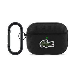 Lacoste Petit Pique Croc Logo Patch Pouzdro pro AirPods Pro 3 Black