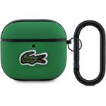 Lacoste Petit Pique Croc Logo Patch puzdro pre AirPods 4, zelené