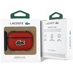 Lacoste Petit Pique Croc Logo Patch puzdro pre AirPods Pro 2, červené