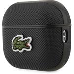 Lacoste Petit Pique Croc Logo Patch puzdro pre AirPods Pro 2, čierne