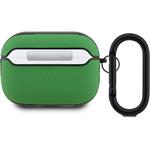 Lacoste Petit Pique Croc Logo Patch puzdro pre AirPods Pro 2, zelené