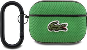 Lacoste Petit Pique Croc Logo Patch puzdro pre AirPods Pro 2, zelené