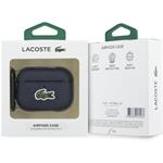Lacoste Petit Pique Croc Logo Patch puzdro pre AirPods Pro 3, modré