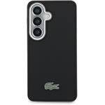 Lacoste Petit Pique Metal Logo Magnetic kryt pre Samsung Galaxy S26+, čierny