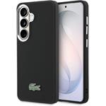 Lacoste Petit Pique Metal Logo Magnetic kryt pre Samsung Galaxy S26+, čierny