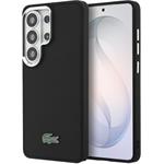 Lacoste Petit Pique Metal Logo Magnetic kryt pre Samsung Galaxy S26 Ultra, čierny