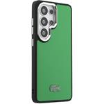 Lacoste Petit Pique Metal Logo Magnetic kryt pre Samsung Galaxy S26 Ultra, zelený