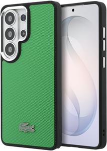 Lacoste Petit Pique Metal Logo Magnetic kryt pre Samsung Galaxy S26 Ultra, zelený