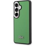 Lacoste Petit Pique Metal Logo Magnetic kryt pre Samsung Galaxy S26+, zelený