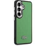 Lacoste Petit Pique Metal Logo Magnetic kryt pre Samsung Galaxy S26+, zelený