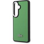 Lacoste Petit Pique Metal Logo Magnetic kryt pre Samsung Galaxy S26+, zelený