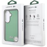 Lacoste Petit Pique Metal Logo Magnetic kryt pre Samsung Galaxy S26+, zelený