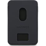 Lacoste PU Iconic Petit Pique MagSafe peňaženka, modrá