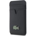 Lacoste PU Iconic Petit Pique MagSafe peňaženka, modrá