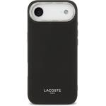 Lacoste PU Leather Champs Elysees MagSafe kryt pre iPhone Air, čierny