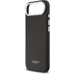 Lacoste PU Leather Champs Elysees MagSafe kryt pre iPhone Air, čierny