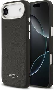 Lacoste PU Leather Champs Elysees MagSafe kryt pre iPhone Air, čierny