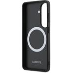 Lacoste PVC Blend Monogram Magnetic kryt pre Samsung Galaxy S26, Khaki