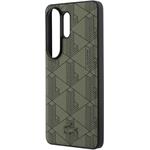 Lacoste PVC Blend Monogram Magnetic kryt pre Samsung Galaxy S26 Ultra, Khaki