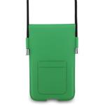 Lacoste PVC Iconic Petit Pique Metal Logo taška na telefón, XL, zelený