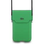 Lacoste PVC Iconic Petit Pique Metal Logo taška na telefón, XL, zelený