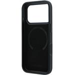 Lacoste PVC Petit Pique Semi Wrap Ring Stand MagSafe kryt pre iPhone 18 Pro, čierny