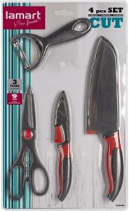 LAMART LT2098 CUT, nože, nožnice, škrabka