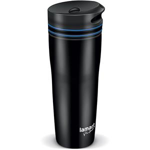 Lamart LT4050 MANQ, termohrnček 360 čierno/modrý