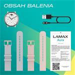 Lamax Aura Rose Gold, smart hodinky
