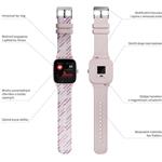 LAMAX BCool Pink, inteligentné hodinky pre deti