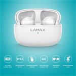 LAMAX Clips1 Play White, bluetooth slúchadlá, biele