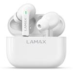 LAMAX Clips1 white, bluetooth slúchadlá, biele