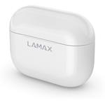 LAMAX Clips1 white, bluetooth slúchadlá, biele