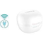 LAMAX Dots2 White wireless charging, bluetooth slúchadlá, biele