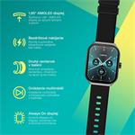LAMAX Flow AMOLED Black, smart hodinky