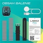 LAMAX Flow AMOLED Black, smart hodinky