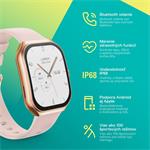 Lamax Flow AMOLED Rose Gold, smart hodinky