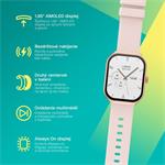 Lamax Flow AMOLED Rose Gold, smart hodinky