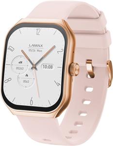 Lamax Flow AMOLED Rose Gold, smart hodinky