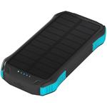 LAMAX Journey 12000mAh, Vodotesná outdoor powerbanka s LED baterkou, solárne aj USB nabijanie